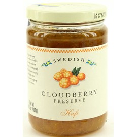 Hafi Wild Swedish Cloudberry Preserves 14.1-ounce Jars (Pack of 2)