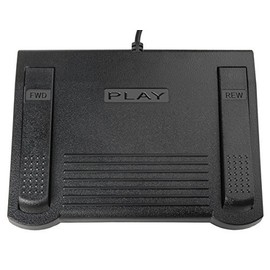 Executive Communication Systems Dictaphone 0502856 Transcription Transcriber Foot Pedal