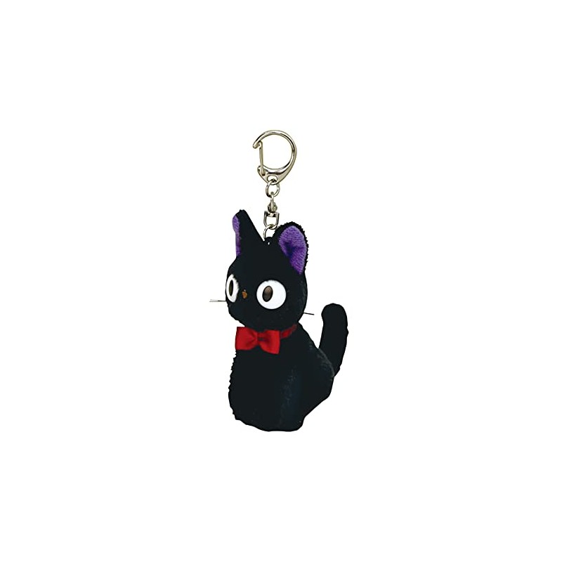Sun Arrow Studio Ghibli Fluffy Keychain, Jiji, 1 pc