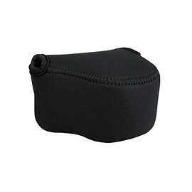 Maxsimafoto - MSF-C1 Mirrorless Camera Neoprene Pouch for Canon EOS M, M2, M3, M10 with 22mm Lens & Powershot SX400 SX410 SX420 SX500 SX510