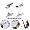 4 Pack Sheet Music Holder Clip Piano Music Stand Universal
