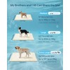Babygreat Dog Cooling Mat, 59" x 40" Reversible Self-Cooling Mat