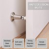 Soft-Catch Magnetic Door Holder Magnetic Doorstops Stainless Steel Wall Mount