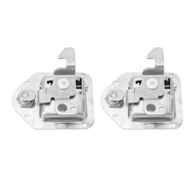 Truck Tool Box Latch Stainless Steel Paddle Lock Key Included Strong Security Easy Installation, for Truck, RV, Trailer, UTV, ATV Box, with 4 Keys