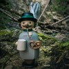 Seiffener Volkskunst Smoker - Bavarian - 14 cm/5.5 inch