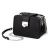 YDHfdc Bag Chain Silver 120 cm PU Leather Chain Strap