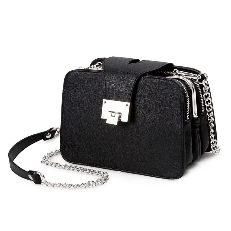 YDHfdc Bag Chain Silver 120 cm PU Leather Chain Strap