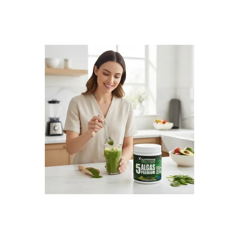 Polvo 5 Algas Premium Nutrigenoma Bienestar Interior Oferta