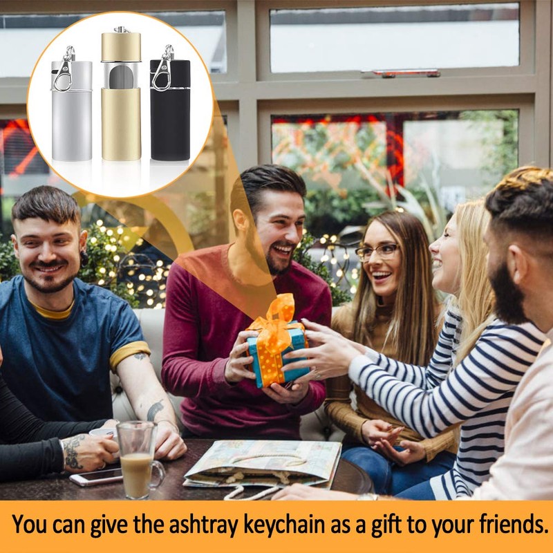 Pocket Ashtray for On the Go Pocket Ashtray Odour-Proof Ashtray