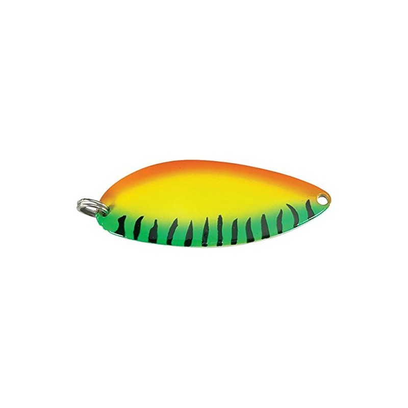 Acme Little Cleo Firetiger Spoon, 1/3-Ounce, Orange/Yellow/Green
