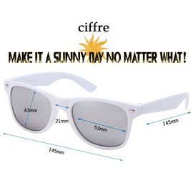 Ciffre Nerd Retro Look Sunglasses, Pilot’s Glasses, Vintage Look - Approx. 80 Different Models, Many Colours, Vari 2 -