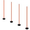 ASENVER Soccer Basketball Training Poles Detachable Agility Poles Training Equipment,