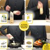 875 ml Pancake Shaker (Purple) with Recipe Print for Pancakes,