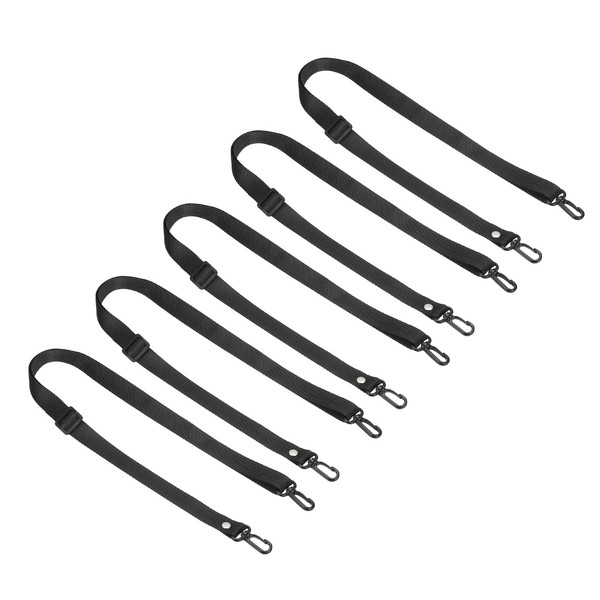 PATIKIL 125cm x 2cm Replacement Shoulder Strap, 5 Pack Adjustable