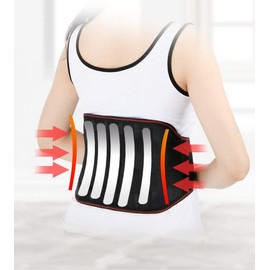Back Warmer Waist Protection Kidney Warmer Winter Heat Belt Self-Heating Abdominal Heat Magnetic Field Therapy Kidney Protection Waist Belt Back Support Kidney Belt Heat Protection Belly Belt with