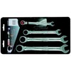 KS Tools 503.4204 GEAR+ Comb Ratchet Spanner Set, 4 Pieces