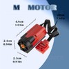 4Pcs Power-Function Set Enhanced Red Medium-Motor Compatible with Major Brand