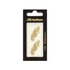 Dill Buttons 1 in. Gold Seahorse Charm #1703 2 pc.