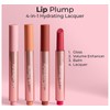 MCOBEAUTY LIP PLUMP 4-IN-1 HYDRATING LACQUER - LILY, #MCH420 MCOBEAUTY