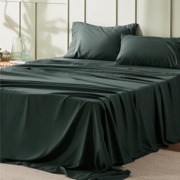 Bedsure Full Size Bed Sheets - 4 Pieces Soft Full