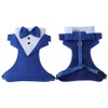 OrganiMax Dog Harness No Pull – Adjustable Bow Tie and