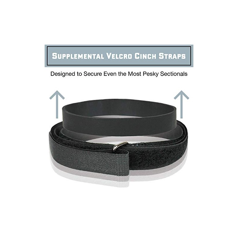 Pro Heavy Duty Couch Connectors for Sliding Sofas (4 Pack)