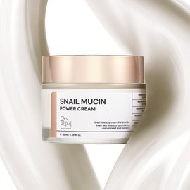 BOM Snail Mucin Power Cream 50ml BOM Snail Mucin Power Cream 50ml / 비오엠(BOM) 비오엠 스네일 뮤신 파워 크림 50ml 비오엠 스네일 뮤신 파워 크림 50ml