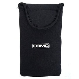 Lomo Neoprene Pouch Phone Hard Disk Black - Medium