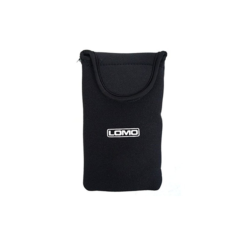 Lomo Neoprene Pouch Phone Hard Disk Black - Medium