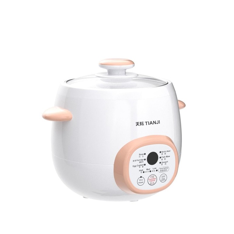 Tianji Electric Stew Pot, Ceramic Soup Porridge Cooker, Slow Cookers