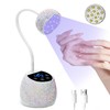 CGBE UV LED Nail Light with Auto Sensor, 36W Cordless