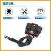 Partuto Ignition Coil Connector Wiring Harnesses Replacement for Chevy Cruze