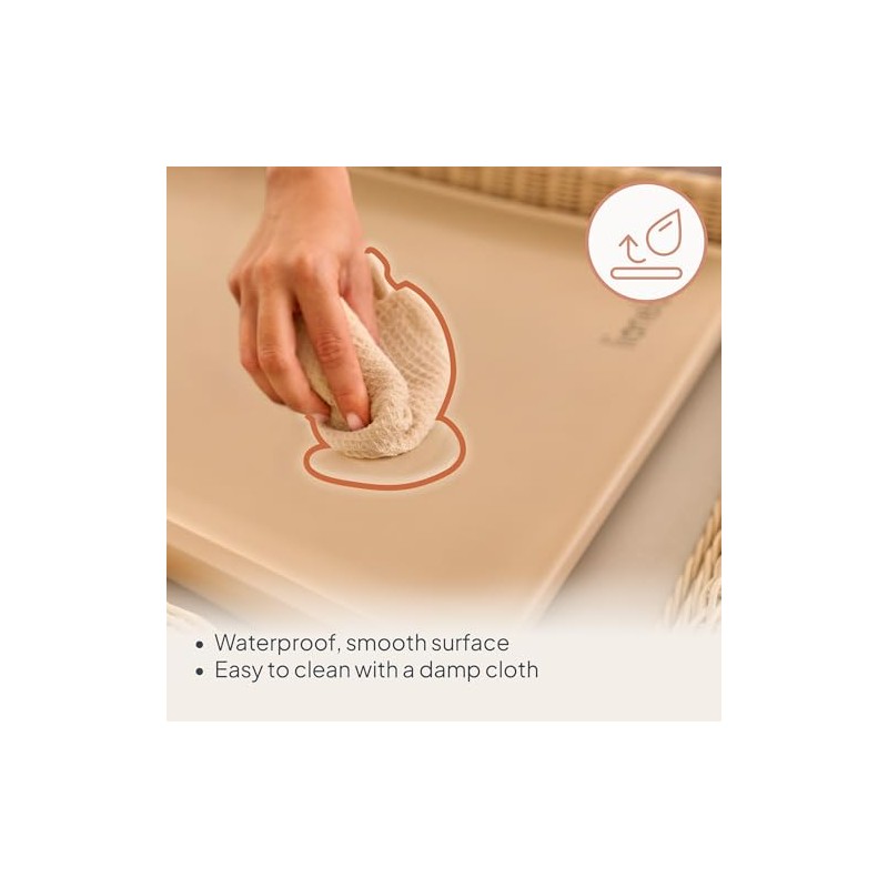LIONELO MEGS Waterproof Baby Changing Mat 50 x 70 cm