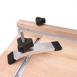 CENPEK Retaining Clamp, T-Track Hold-Down Clamp, T-Slot Clamp with 0.31" Thread Woodworking and Clamps for Working Holding Positioning and Fixing