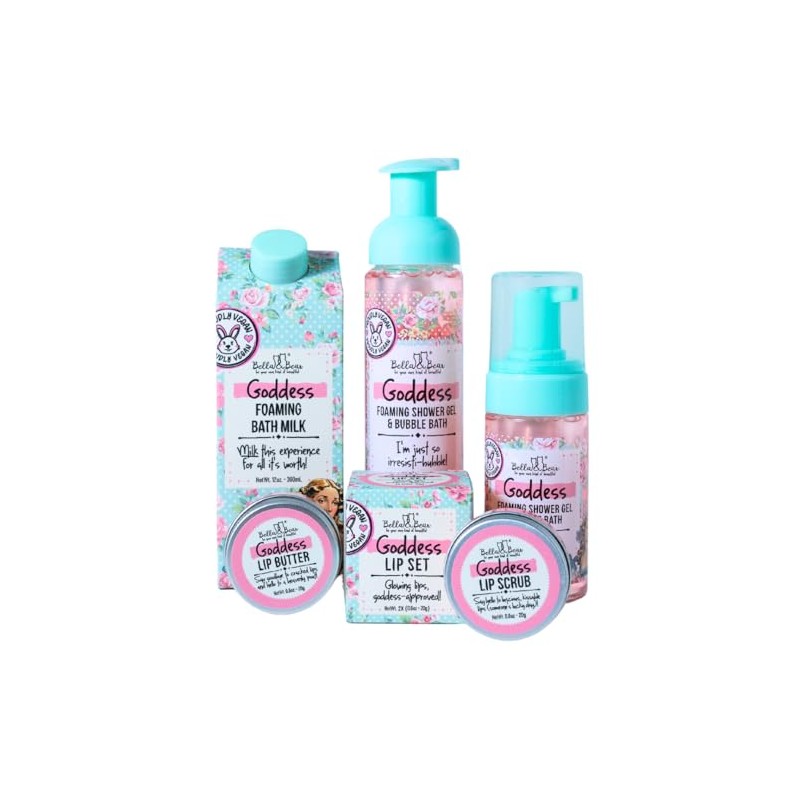 Bella & Bear Goddess Tropical Foaming Shower Gel & Bubble