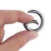 5PCS Zinc Alloy Round Carabiner Spring Snap，snap Hook Clips Hook