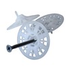 TruFast 2" Plasti-Grip PBLP2 Prong Washer (1000 EA) White Plastic