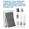 Replacement Bracket for PetSafe Dog Door Replacement Flaps - Aluminium