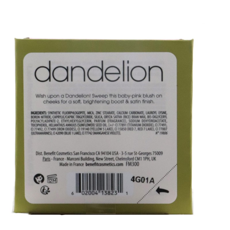 Benefit Cosmetics Dandelion Brightening Face Powder