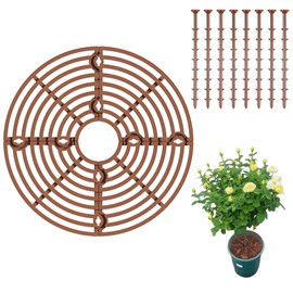 SGYUNQ Plant Pot Grid Soil Protector Covers Cuttable Flower Protector