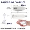 2pcs Selladora De Bolsas Plásticas, Prueba Humedad Alimentos y Artículosz
