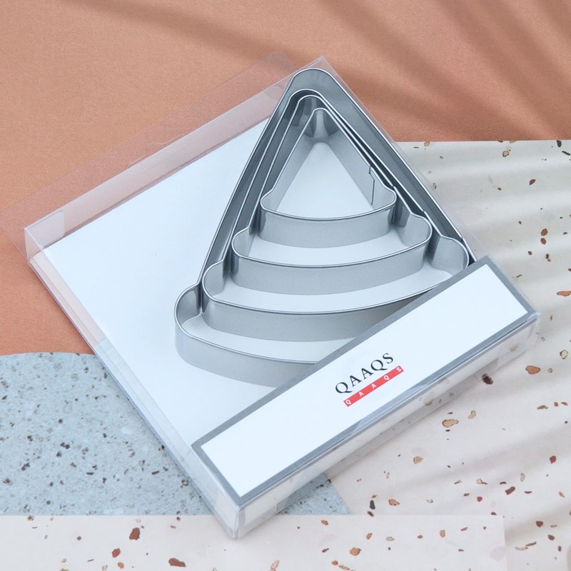 Pizza Slice Cookie Cutter Set Assorted Sizes - 5", 4",