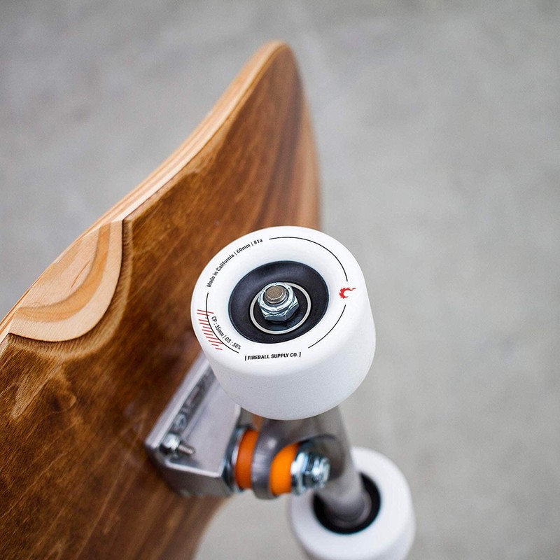 Fireball Tinder 65mm 81a Durometer Skateboard & Longboard Wheels (White