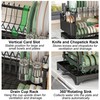 Dish Drying Rack 2 Tier,Space-Saving Dish Drainer with 360° Rotating