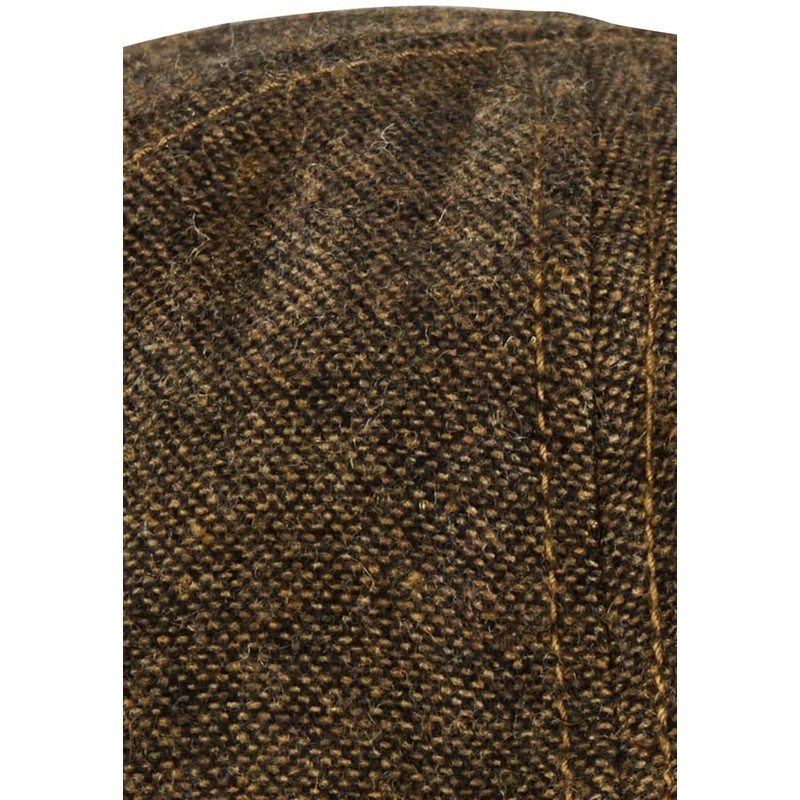 camel active Men's flat cap made from a pleasant wool