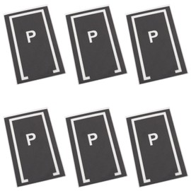 ZZLZX 20PCS Parking Tape DIY Road Train Black No Residue Tape Birthday Party Racing Party Decoration for Scrapbooking Bullet Journaling Decorations Card Making