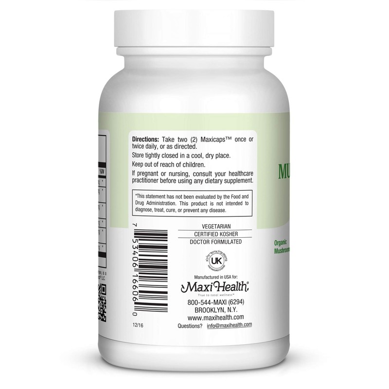 Maxi Mushroom Supreme, 60-Count