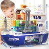 Toy Boat & Gantry Crane for Kids, Cruise Ship with