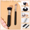 ProSuites 6Pcs Foundation Brush for Liquid Makeup,Liquid Foundation Brush with