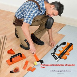 Contour Gauge, 25 cm Contour Gauge Large with Lock and Angle Template, Deep Hole Marker and Replacement Leads, Contour Gauge for Precise Measurements for Laminate, Wood, Tiles and Floors